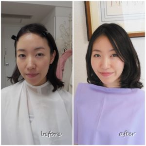 サロン・ド・ルミエール　劇的　before & after