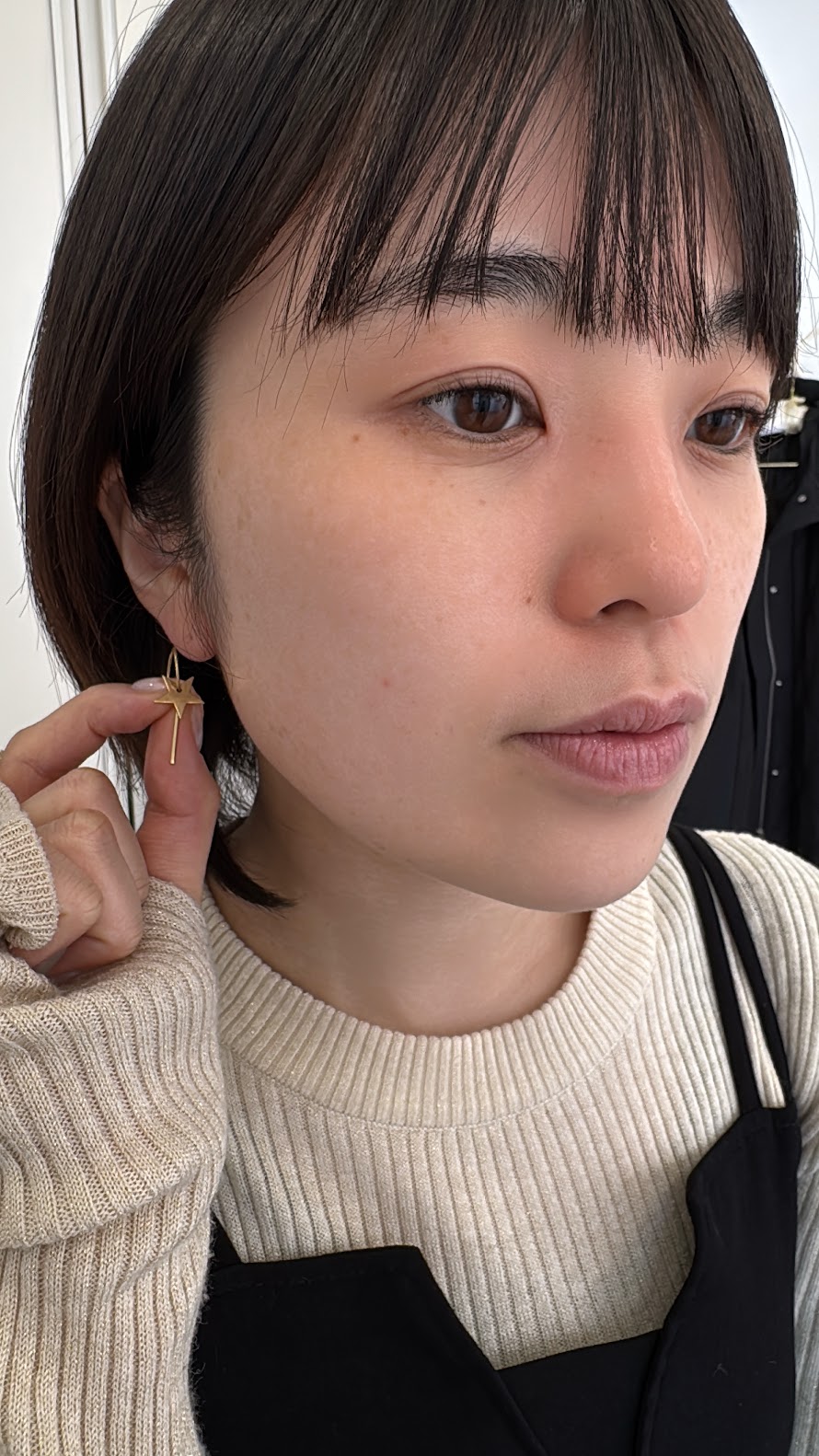 アクセサリー診断の様子(ボーイッシュタイプ) 東京・青山のイメージコンサルティングサロン サロン ド ルミエール